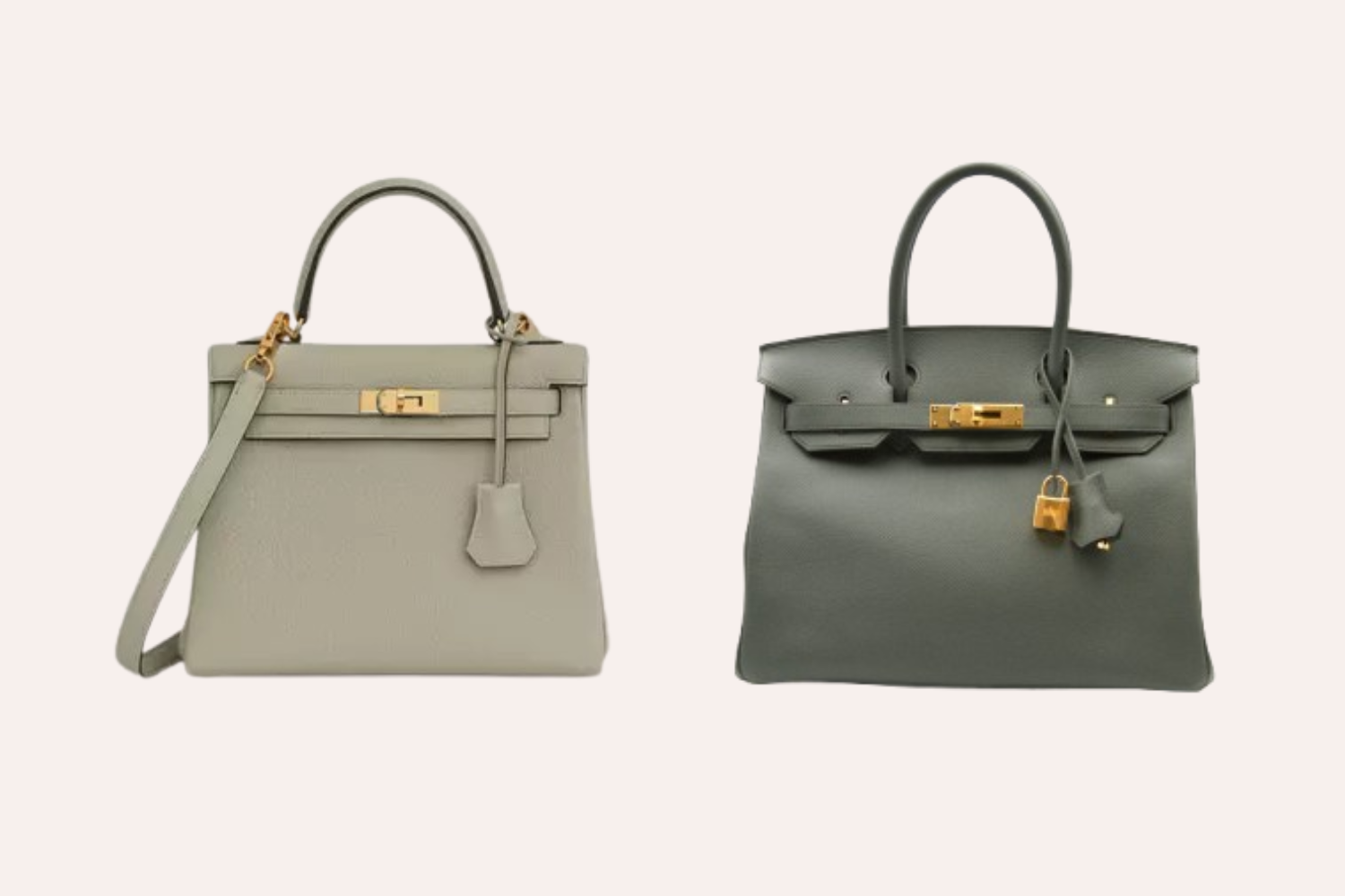 Hermès Kelly vs Birkin: diferencias reales, tamaños, estilo y cuál elegir